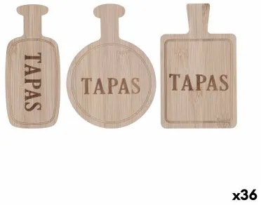 Tagliere per servire Quid Tapas Legno (36 Unità)