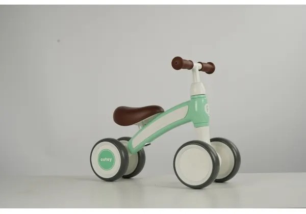QPlay - Bici a spinta CUTEY-5 verde