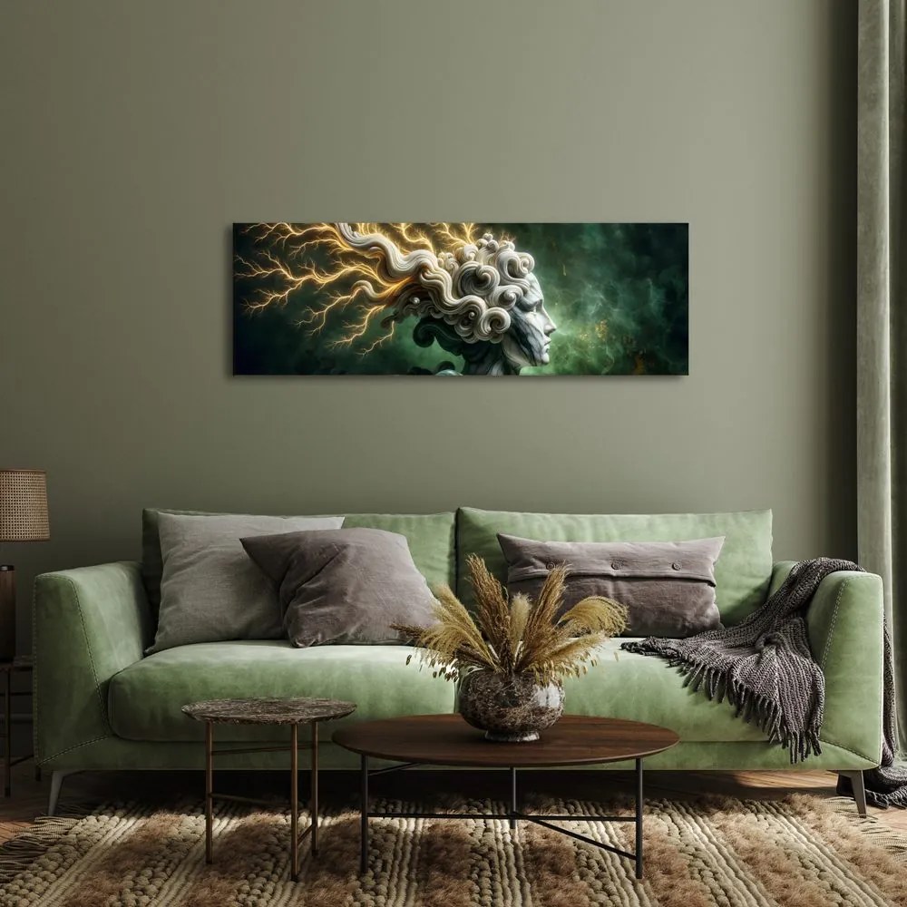 Quadro su tela – Energia della natura nel volto di una donna
