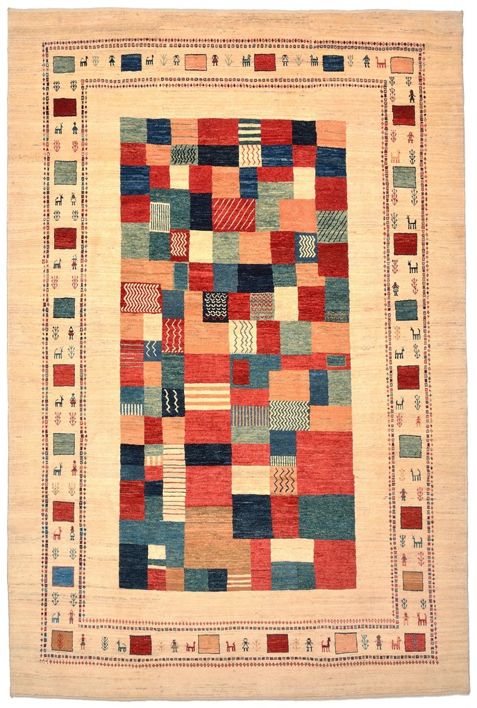 Loribaft Tappeto persiano 200x300 (Iran) Annodato A Mano