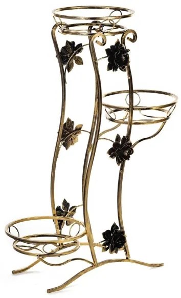 Portafiori 100x70 cm oro