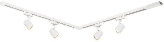 Faretto per sistema a binario VOLF 4xGU10/10W/230V bianco