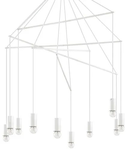 Lampada a sospensione pop sp10 bianco