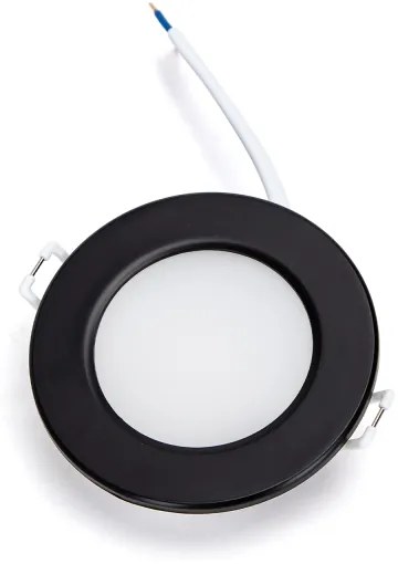 Brilagi - Lampada LED da incasso per bagno LED/6W/230V 4000K nero IP65