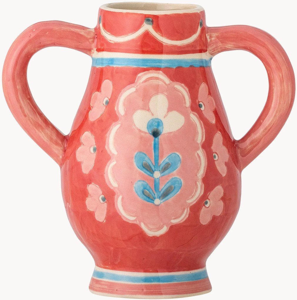 Vaso in gres dipinto a mano Odina, alt. 15 cm