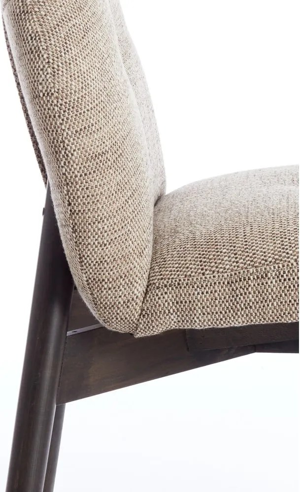 Set di sedie da pranzo beige in imbottito 2 pz Sinosa – Light &amp; Living