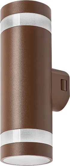 Rabalux 77212 - Lampada da parete per esterni URFA LINE LED 16W 230V IP65, marrone