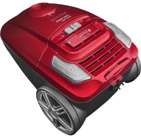 Concept VP8224 - Aspirapolvere a sacchetto REFRESH 3,5 l 700W/230V rosso