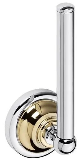 Portacarta 6,5x17 cm argento/oro