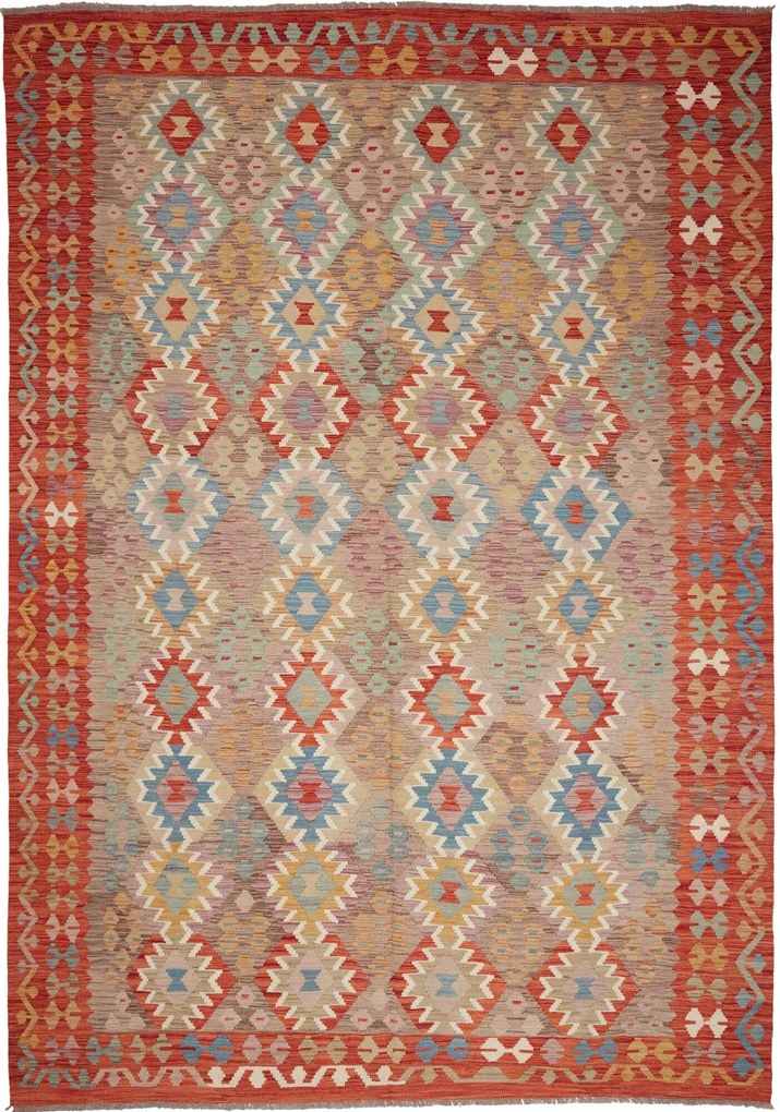 Kilim Tappeto 290x210 (Pakistan) Tessuto A Mano