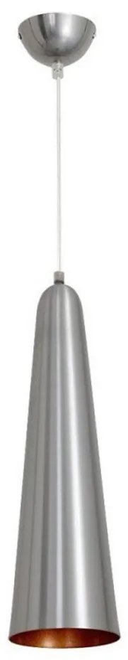 Lampadario a sospensione con filo ALUMI 3 1xE27/60W/230V