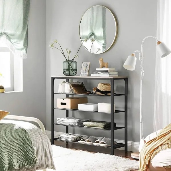 Scarpiera DAVOR grigia/nera