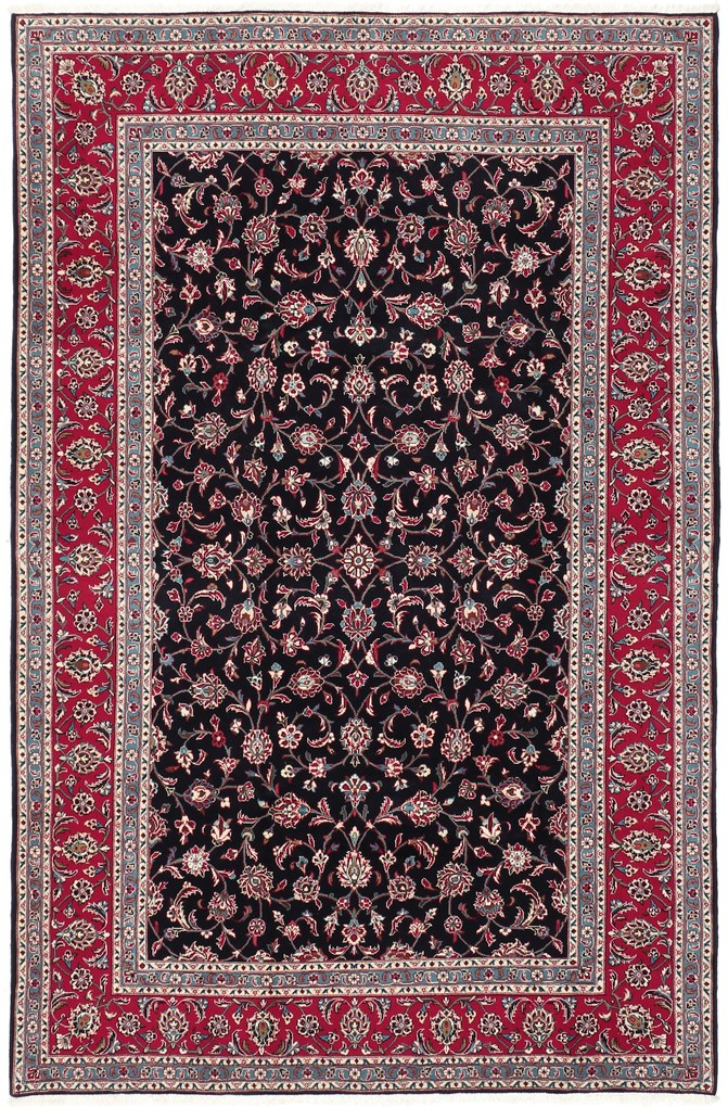 Kashan Tappeto 300x200 (Iran) Annodato A Mano