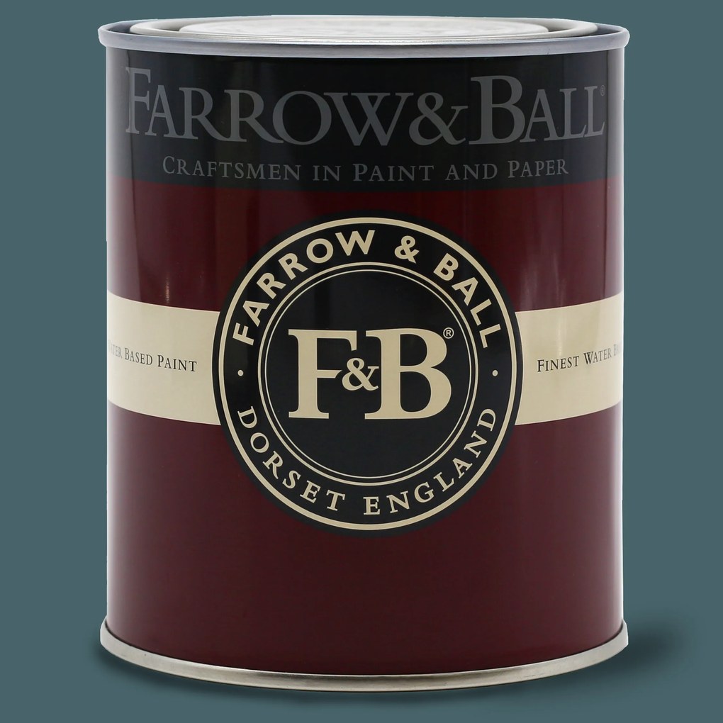 Farrow & Ball Flat Eggshell Archive Colour - Coppice Blue G9 - 5l
