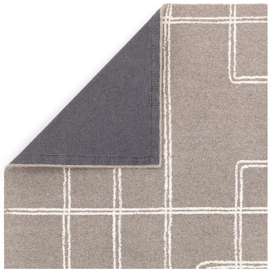 Tappeto in lana grigio chiaro tessuto a mano 200x300 cm Ada - Asiatic Carpets