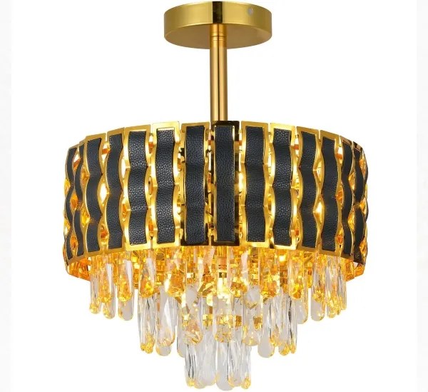 Brilagi - Lampadario a plafone CRISTAL 5xE14/40W/230V Ø 38 cm