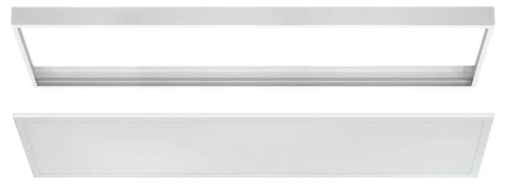 Plafoniera LED 120x30 40W IP40 No-Flickering - LIFUD Driver Colore Bianco Freddo 6.000K