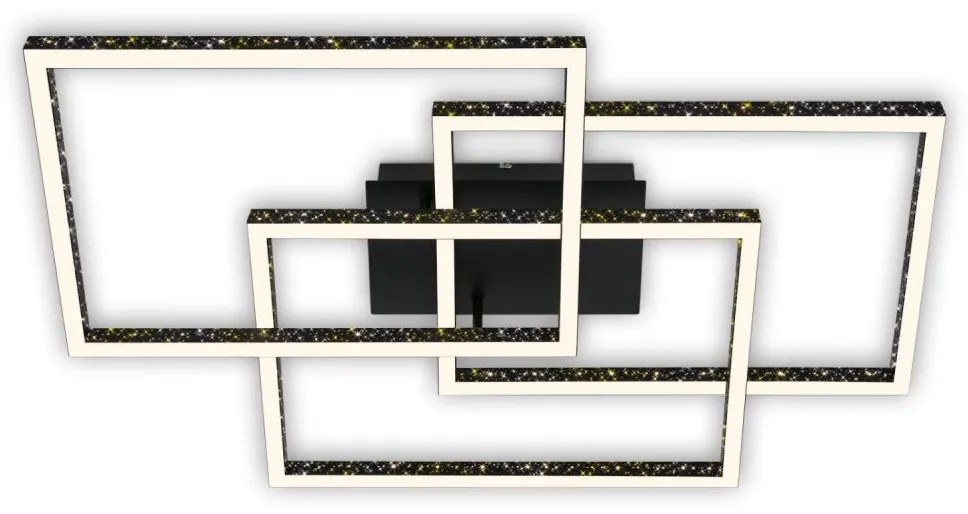 Brilo - Plafoniera LED dimmerabile FRAME LED/57W/230V 3000K nero
