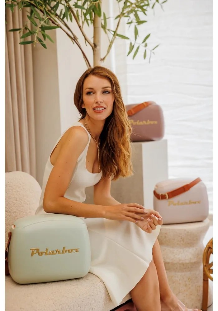 Borsa frigo verde polveroso 6 l Classic Gold – Polarbox