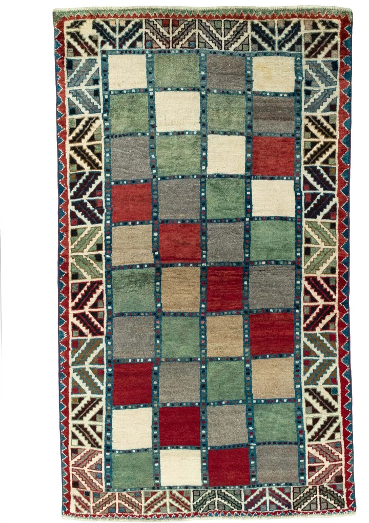 Gabbeh Tappeto 180 x 110 (Iran) Annodato A Mano