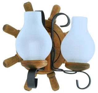 Applique TIMONA 2xE14/40W/230V faggio