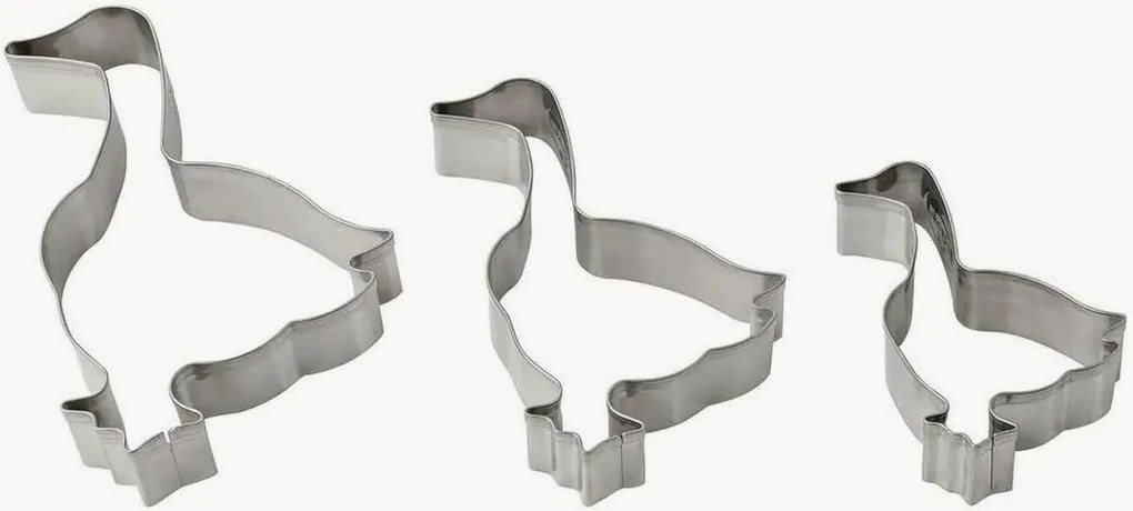 Set di 3 tagliabiscotti Goose Family