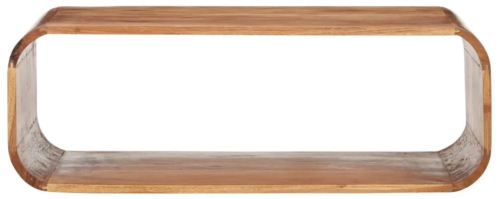 Tavolino da salotto 90x50x30 cm in legno massello d&#039;acacia