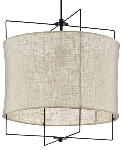 Eglo 79644 - Lampadario a sospensione con filo BRIDEKIRK 1xE27/40W/230V