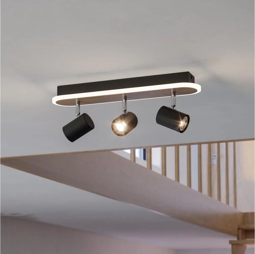 Eglo 901633 - Faretto LED RIMBOCCHI LED/20W/230V marrone/nero