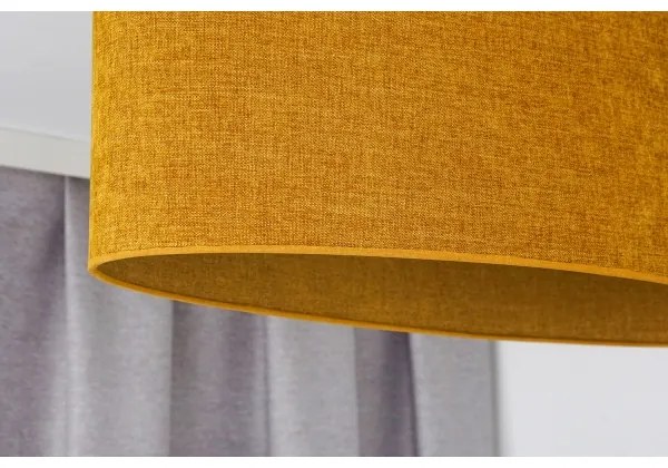 Duolla - Lampadario a sospensione con filo OVAL 1xE27/15W/230V marrone