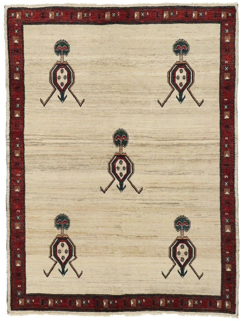 Rizbaft Tappeto 180 x 130 (Iran) Annodato A Mano