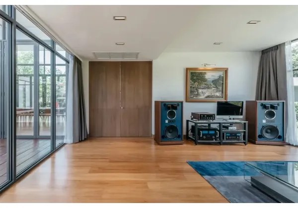 APLED - Lampada LED SQUARE WOODLINE LED/12W/230V 4000K 17x17 cm cenere legno solido