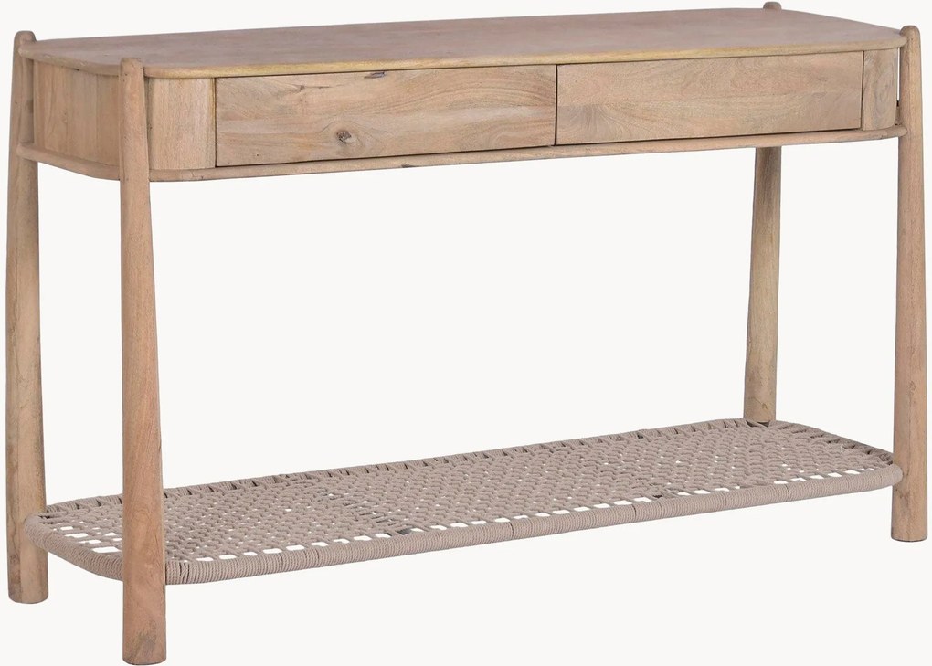 Consolle in legno di acacia Rakta