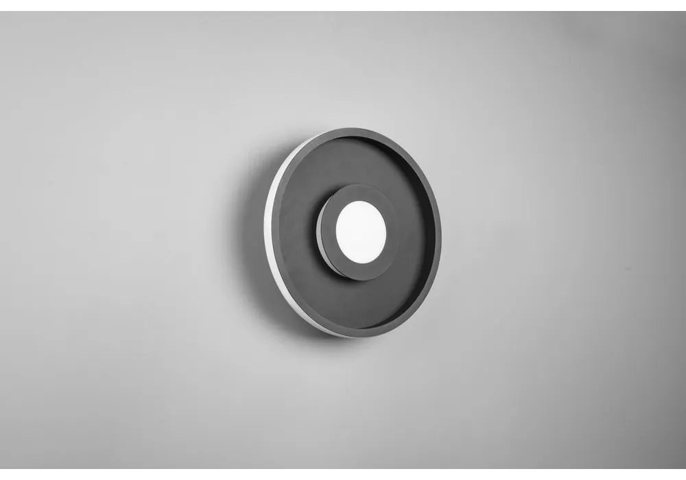 Metallo nero opaco Apparecchio da soffitto a LED ø 30 cm Ascari - Trio