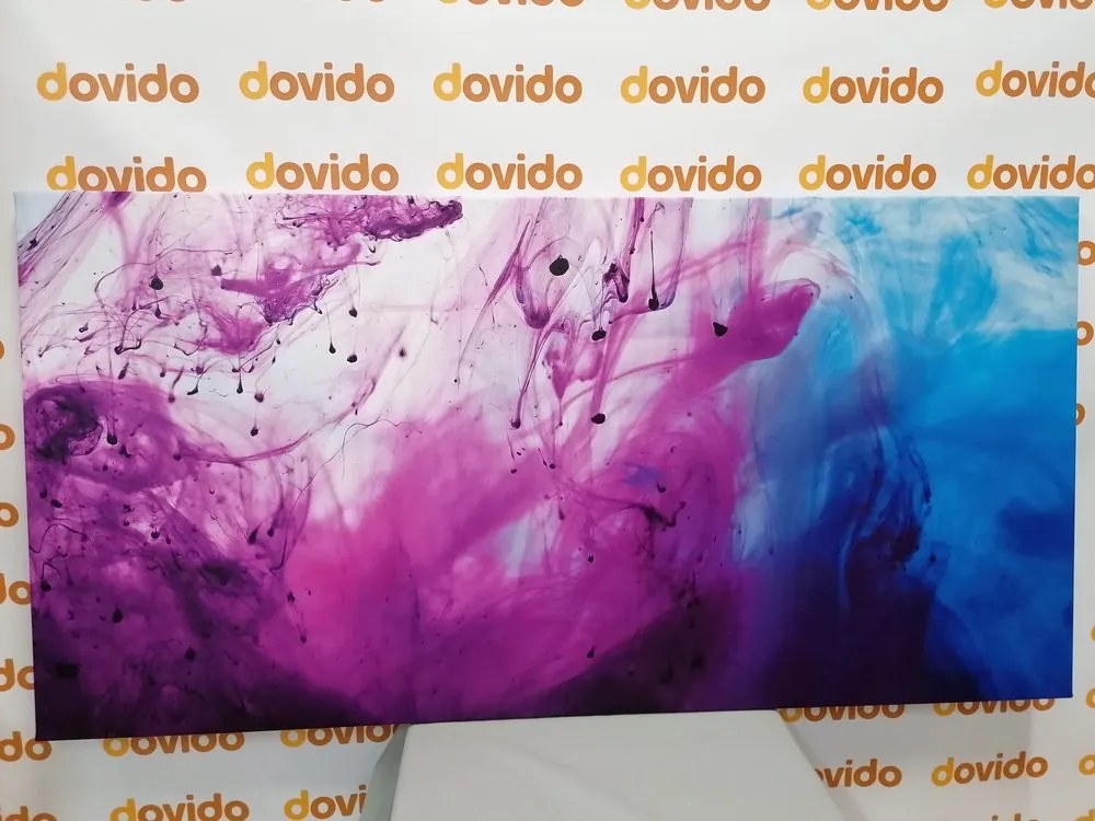 Quadro su tela – Astrazione viola magica