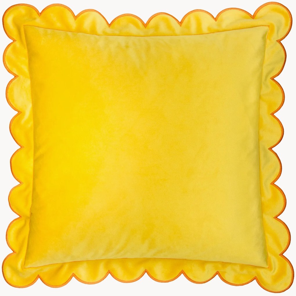 Cuscino in velluto Lil Scallop