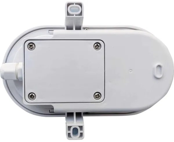 Lampada da soffitto LED esterna 6W 230V 4000K IP54 bianco