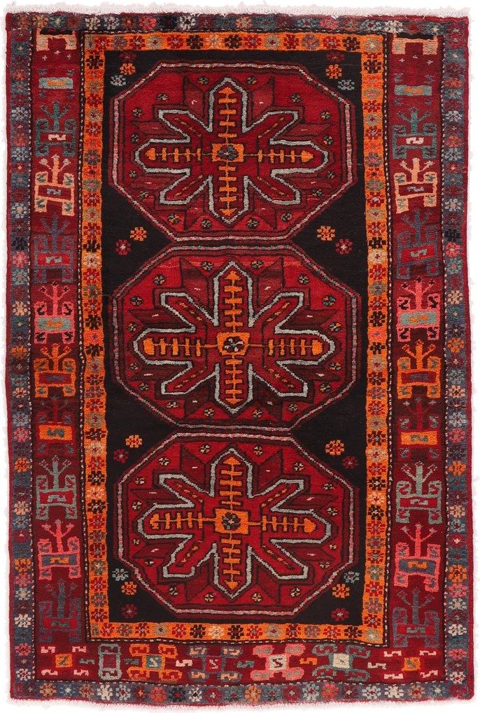 Hamedan Tappeto persiano 180x130 (Iran) Annodato A Mano