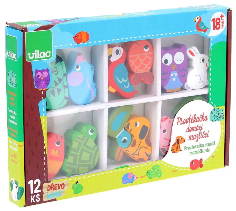 Vilac - Figure da infilare - animali domestici