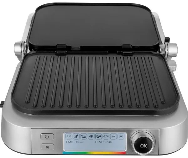 Sencor grill a contatto 2100W/230V cromo opaco