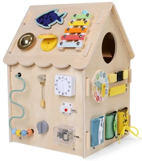 2Kids Toys - Pannello attività casetta beige