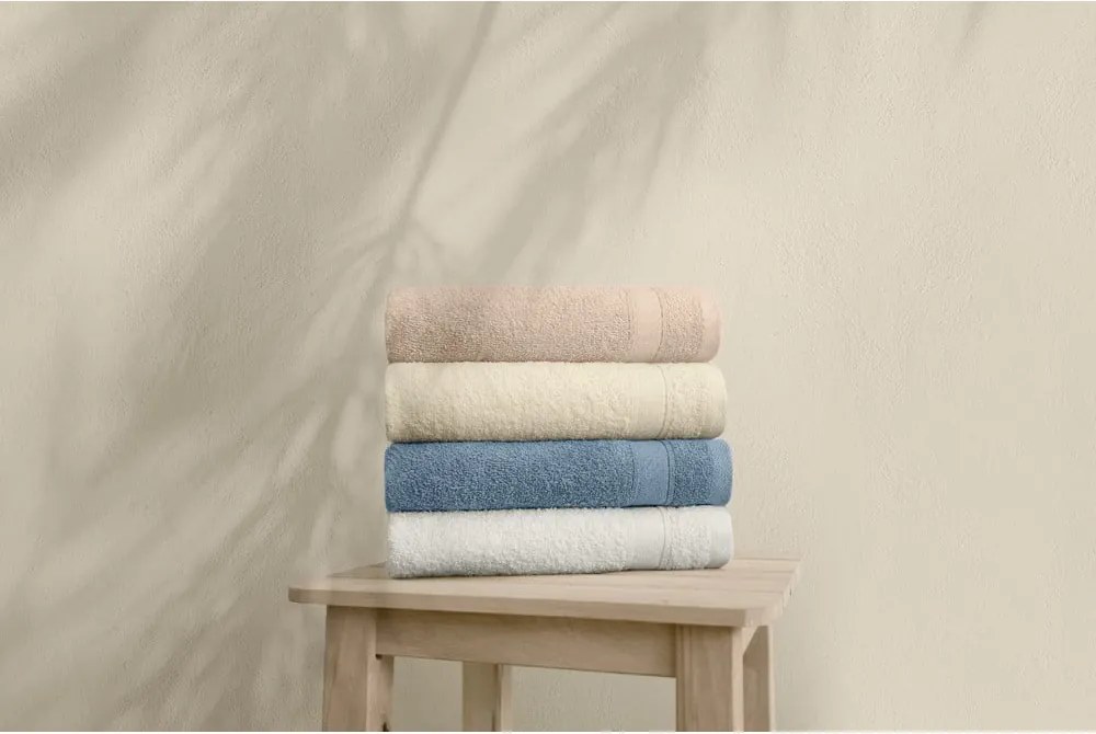 Set di asciugamani tipo terry in cotone 4 pz 50x90 cm – Foutastic