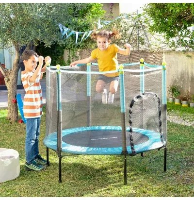 Trampolino per Bambini con Rete di Sicurezza Kidine InnovaGoods (Ricondizionati B)