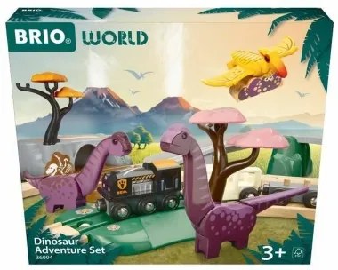 Tren con il circuito Brio Aventure Dinosaure