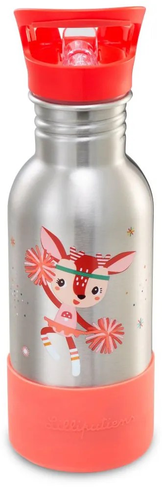 Lilliputiens - Borraccia in acciaio inox - Cervo Stella - 600 ml
