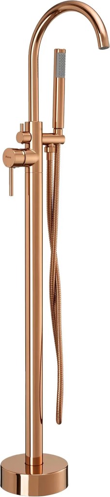 Rubinetto indipendente Rea Lungo Copper