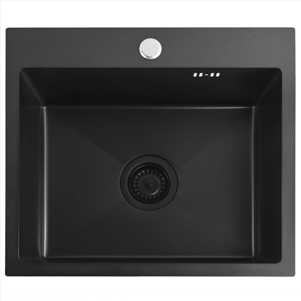 Lavello in acciaio Leo 50 Black