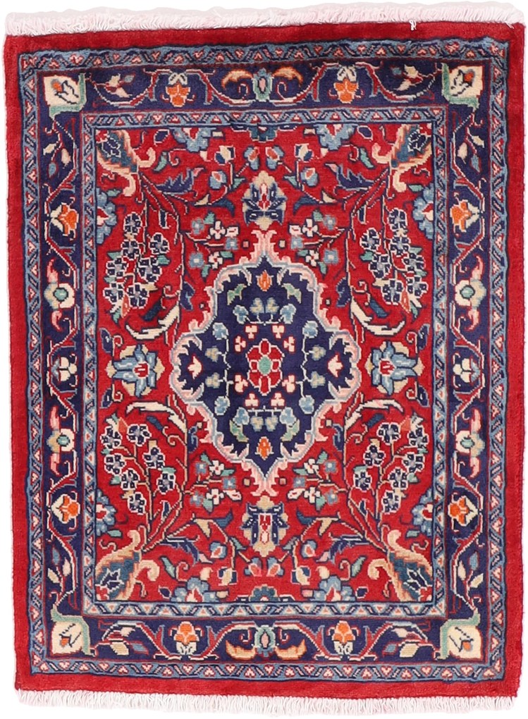 Sarogh Tappeto 70x90 (Iran) Annodato A Mano