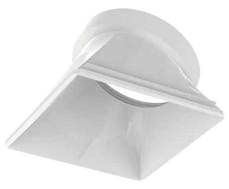 Riflettore Quadrato Con Pendenza Dynamic Alluminio Bianco