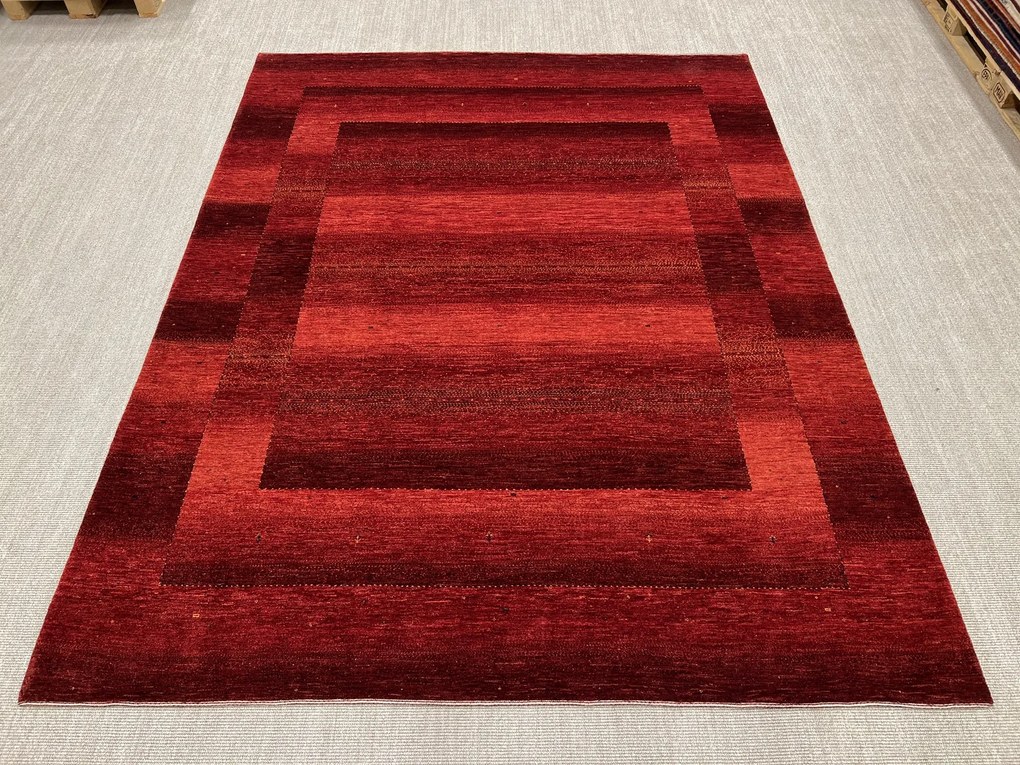 Loribaft Tappeto 320 x 250 Rosso (Iran) Annodato A Mano